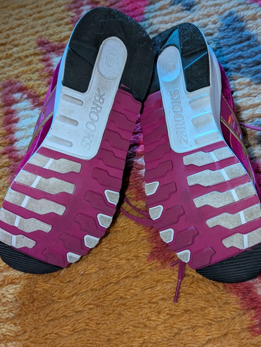 Brooks Women’s Magenta Velvet Running Sneakers - Picture 3 of 4